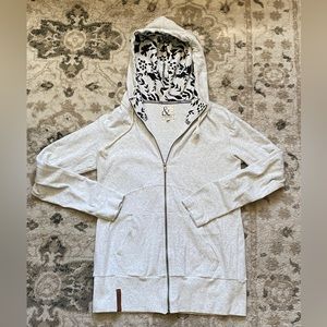 Ampersand zip up hoodie